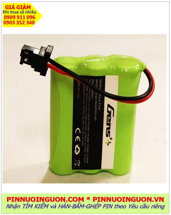 Pin điện thoại bàn, Thay pin điện thoại Cordless P-P102/AAA700mAh-3.6V/hàng có sẳn